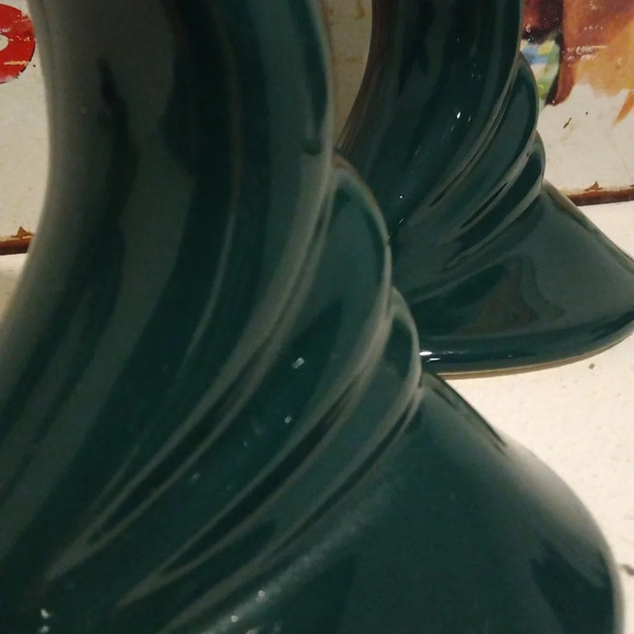 Vintage Haeger Pottery Set Of Ceramic Candle Holders (1993) Royal Haeger - Picture 8 of 10